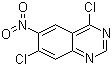 4,7-二氯-6-硝基喹唑啉分子结构 (CAS 162012-71-7)