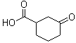 structure of CAS# 16205-98-4, 3-氧代-1-环己烷羧酸