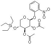 CAS # 162088-90-6, 2-Nitrophenyl 4-O-(triethylsilyl)-beta-D-xylopyranoside 2,3-diacetate