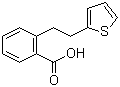 structure of CAS# 1622-54-4, 2-[2-(2-Thienyl)ethyl]benzoic acid