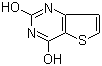 structure of CAS# 16233-51-5, 2,4-Dihydroxythieno[3,2-d]pyrimidine