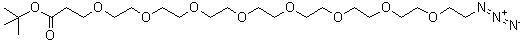 CAS 登录号：1623791-99-0, 27-叠氮基-4,7,10,13,16,19,22,25-八氧杂二十七烷酸叔丁酯