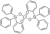 structure of CAS# 1624-02-8, 铬酸双(三苯甲基硅烷基)酯