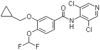 structure of CAS# 162401-32-3, Roflumilast
