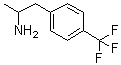 structure of CAS# 1626-74-0, 4-(Trifluoromethyl)amphetamine