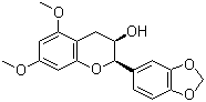 CAS 登录号：162602-04-2, (2R-cis)-2-(1,3-苯并二恶茂-5-基)-3,4-二氢-5,7-二甲氧基-2H-1-苯并吡喃-3-醇