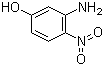 CAS 登录号：16292-90-3, 3-氨基-4-硝基苯酚
