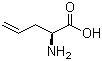 (S)-(-)-2-Amino-4-pentenoic acid molecular structure (CAS 16338-48-0)