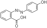 CAS # 1634-82-8, 2-(4-Hydroxyphenylazo)benzoic acid