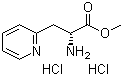 structure of CAS# 163513-22-2, D-3-(2-Pyridyl)alanine methyl ester dihydrochloride