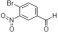structure of CAS# 163596-75-6, 4-溴-3-硝基苯甲醛
