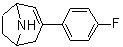 CAS 登录号：163630-91-9, 3-(4-氟苯基)-8-氮杂双环[3.2.1]辛-2-烯