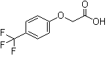 structure of CAS# 163839-73-4, 4-(三氟甲基)苯氧基乙酸
