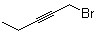 structure of CAS# 16400-32-1, 1-溴-2-戊炔