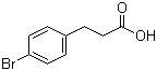 structure of CAS# 1643-30-7, 3-(4-Bromophenyl)propionic acid
