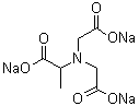 CAS # 164462-16-2, N,N-Bis(carboxymethyl)alanine trisodium salt, DL-Alanine-N,N-diacetic acid trisodium salt