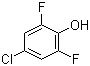 structure of CAS# 164790-68-5, 4-Chloro-2,6-difluorophenol