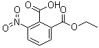CAS # 16533-45-2, 2-Carboxy-3-nitrobenzoic acid ethyl ester