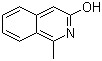 structure of CAS# 16535-89-0, 1-Methylisoquinolin-3-ol
