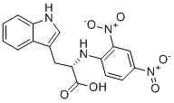 CAS # 1655-51-2, N-(2,4-Dinitrophenyl)-L-tryptophan, (2S)-2-(2,4-dinitroanilino)-3-(1H-indol-3-yl)propanoic acid