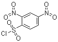 structure of CAS# 1656-44-6, 2,4-Dinitrobenzenesulfonyl chloride