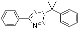 structure of CAS# 165670-57-5, 2-(1-甲基-1-苯乙基)-5-苯基-2H-四氮唑