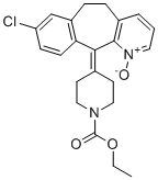 CAS # 165739-62-8, Loratadine N-Oxide, ethyl 4-(13-chloro-4-oxido-4-azoniatricyclo[9.4.0.03,8]pentadeca-1(11),3(8),4,6,12,14-hexaen-2-ylidene)piperidine-1-carboxylate