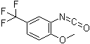 CAS 登录号：16588-75-3, 2-甲氧基-5-(三氟甲基)苯基异氰酸酯
