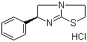 CAS # 16595-80-5, Levamisole hydrochloride, (-)-2,3,5,6-Tetrahydro-6-phenylimidazo[2,1-b]thiazole hydrochloride