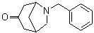 structure of CAS# 16607-47-9, 6-Benzyl-6-azabicyclo[3.2.1]octan-3-one
