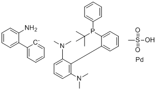 structure of CAS# 1661042-31-4, (t-Bu)PhCPhos Pd G3