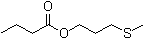 Butanoic acid 3-(methylthio)propyl ester molecular structure (CAS 16630-60-7)