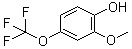 CAS # 166312-49-8, 2-Methoxy-4-(trifluoromethoxy)phenol