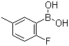 CAS # 166328-16-1, 2-Fluoro-5-methylphenylboronic acid