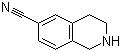 structure of CAS# 166398-34-1, 1,2,3,4-四氢异喹啉-6-甲腈