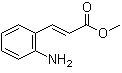 structure of CAS# 1664-62-6, 3-(2-氨基苯基)-2-丙烯酸甲酯
