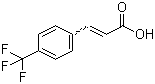 structure of CAS# 16642-92-5, 4-三氟甲基肉桂酸