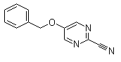 structure of CAS# 166672-22-6, 5-苄氧基-2-氰基嘧啶