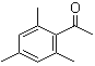 CAS # 1667-01-2, 2',4',6'-Trimethylacetophenone, Methyl 2,4,6-trimethylphenyl ketone, Methyl mesityl ketone, NSC 65636