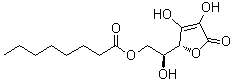 CAS # 16690-38-3, 6-O-Octanoyl-L-ascorbic acid, 6-Octanoylascorbic acid, Frutavit D, L-Ascorbic acid 6-octanoate