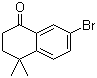 structure of CAS# 166978-46-7, 7-溴-4,4-二甲基-1-四氢萘酮
