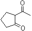 2-Acetyl-1-cyclopentanone molecular structure (CAS 1670-46-8)