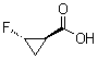 structure of CAS# 167073-08-7, (1R-反式)-2-氟环丙烷羧酸