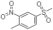 structure of CAS# 1671-49-4, 2-硝基-4-甲砜基甲苯