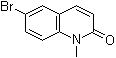 structure of CAS# 16717-25-2, 6-溴-1-甲基-2(1H)-喹啉酮