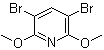 CAS # 16727-44-9, 3,5-Dibromo-2,6-dimethoxypyridine