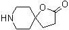 1-Oxa-8-azaspiro[4.5]decan-2-one molecular structure (CAS 167364-29-6)