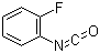 CAS # 16744-98-2, 2-Fluorophenyl isocyanate, 1-Fluoro-2-isocyanatobenzene, 2-Fluoro-1-isocyanatobenzene, 2-Fluoroisocyanatobenzene, o-Fluorophenyl isocyanate