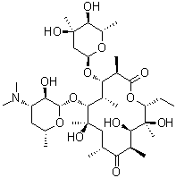 CAS # 1675-02-1, Erythromycin C, 3''-O-Demethylerythromycin