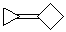 Cyclopropylidenecyclobutane molecular structure (CAS 16764-72-0)